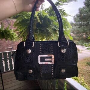 Vintage Guess Black Bag / Purse